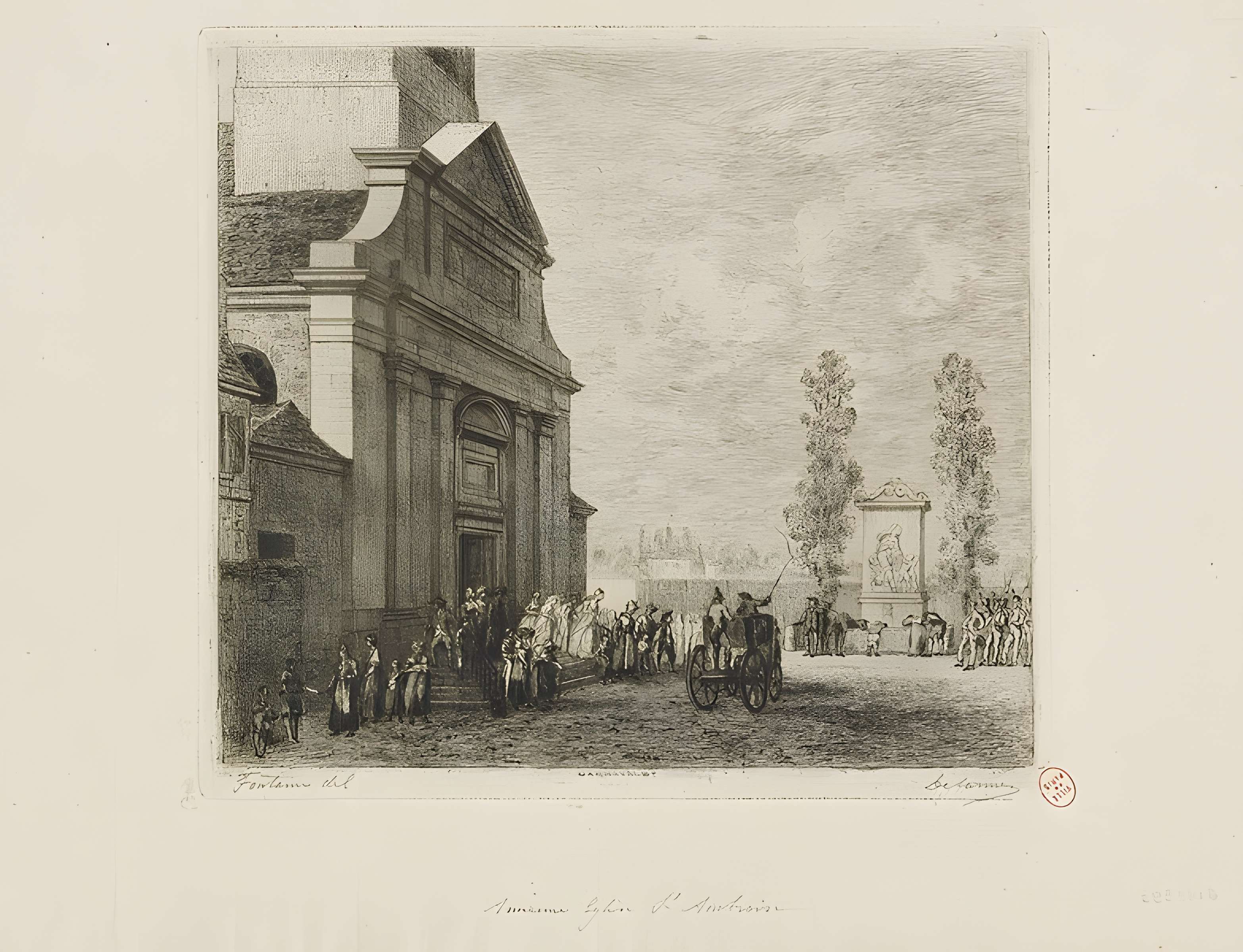 Restes de l'ancienne fontaine Popincourt