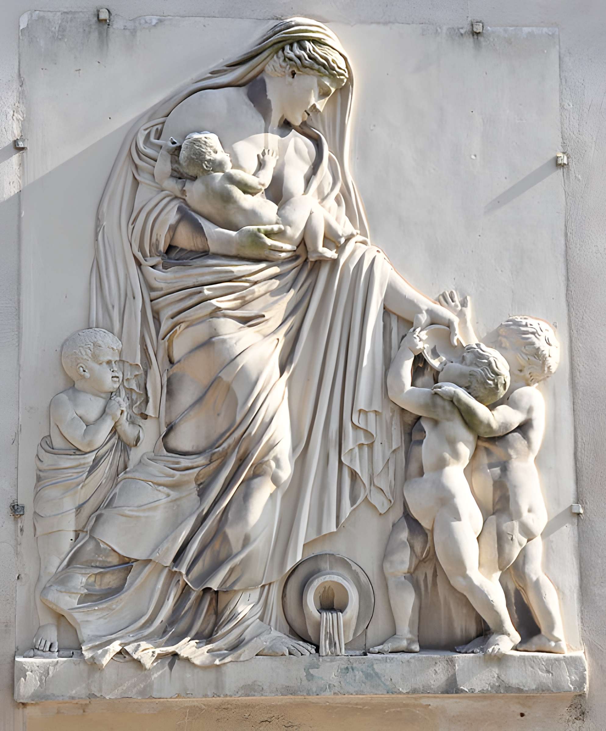 Restes de l'ancienne fontaine Popincourt