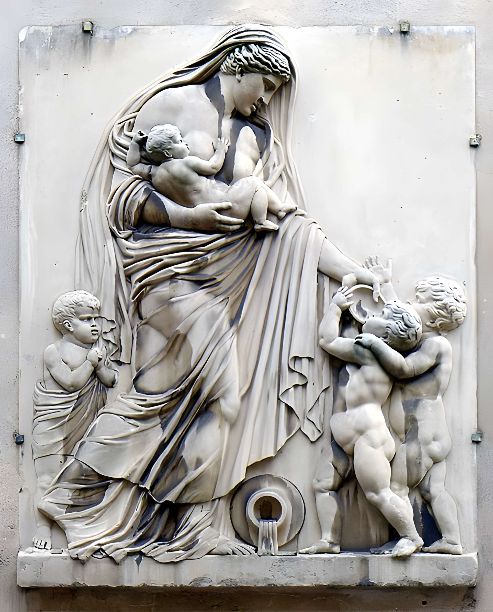 Restes de l'ancienne fontaine Popincourt