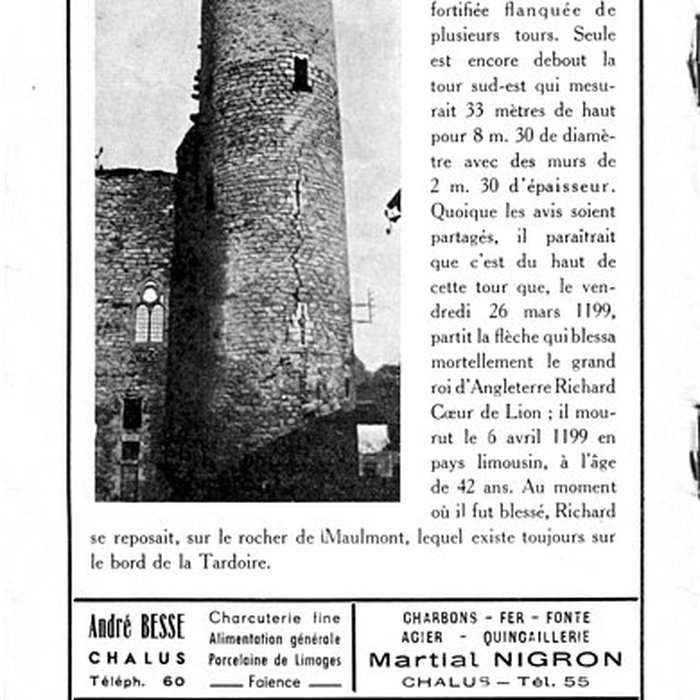 Photo de Château de Châlus-Maulmont