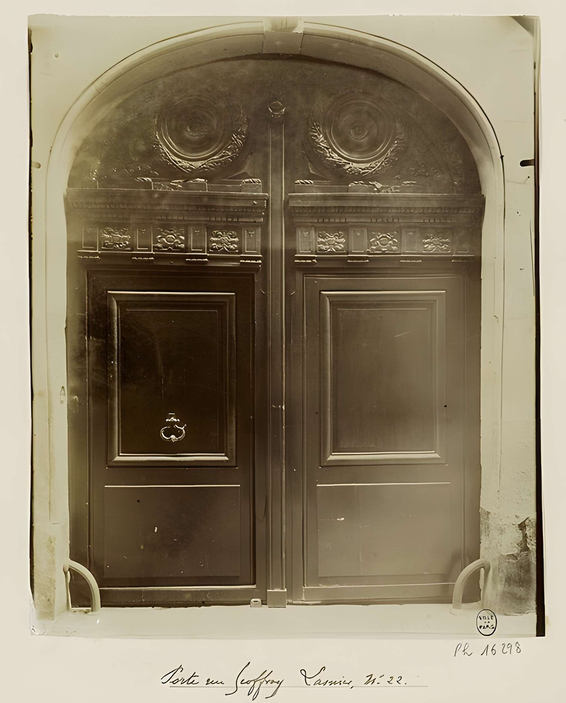 Immeuble situé 22 rue Geoffroy-l'Asnier