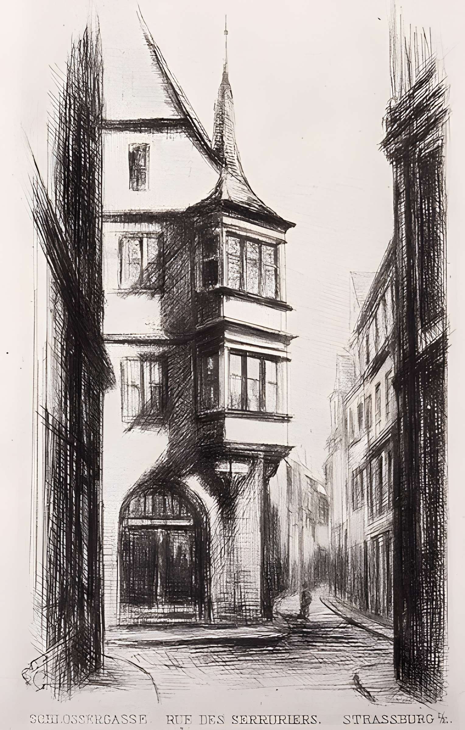 Maison au 22 Rue des Serruriers à Strasbourg