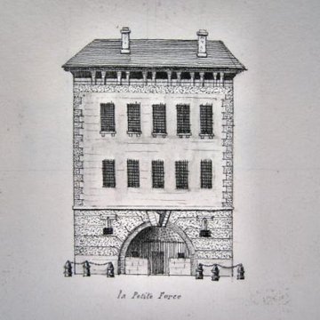 Prison de la Force restes de la