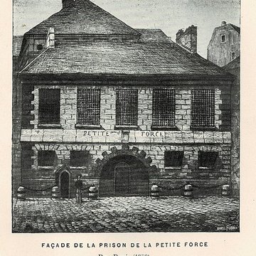 Prison de la Force restes de la