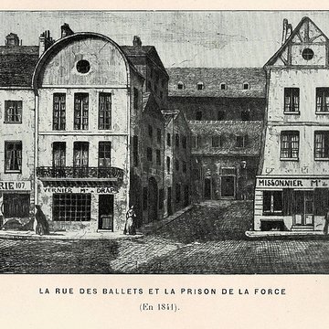 Prison de la Force restes de la