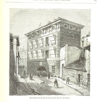 Prison de la Force restes de la