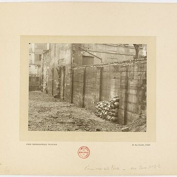 Prison de la Force restes de la