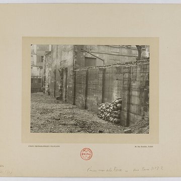 Prison de la Force restes de la