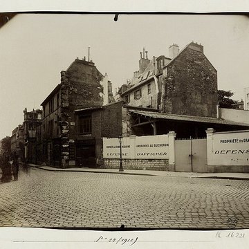 Prison de la Force restes de la