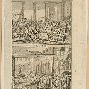 Prison de la Force restes de la