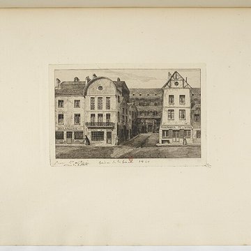 Prison de la Force restes de la