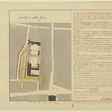 Prison de la Force restes de la