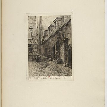 Prison de la Force restes de la