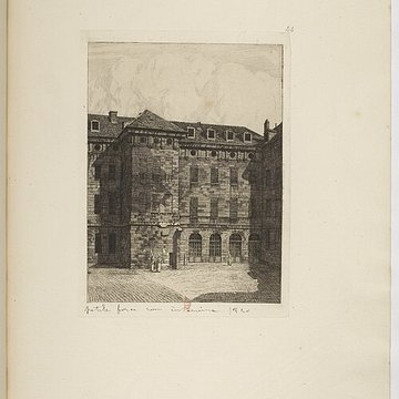 Prison de la Force restes de la