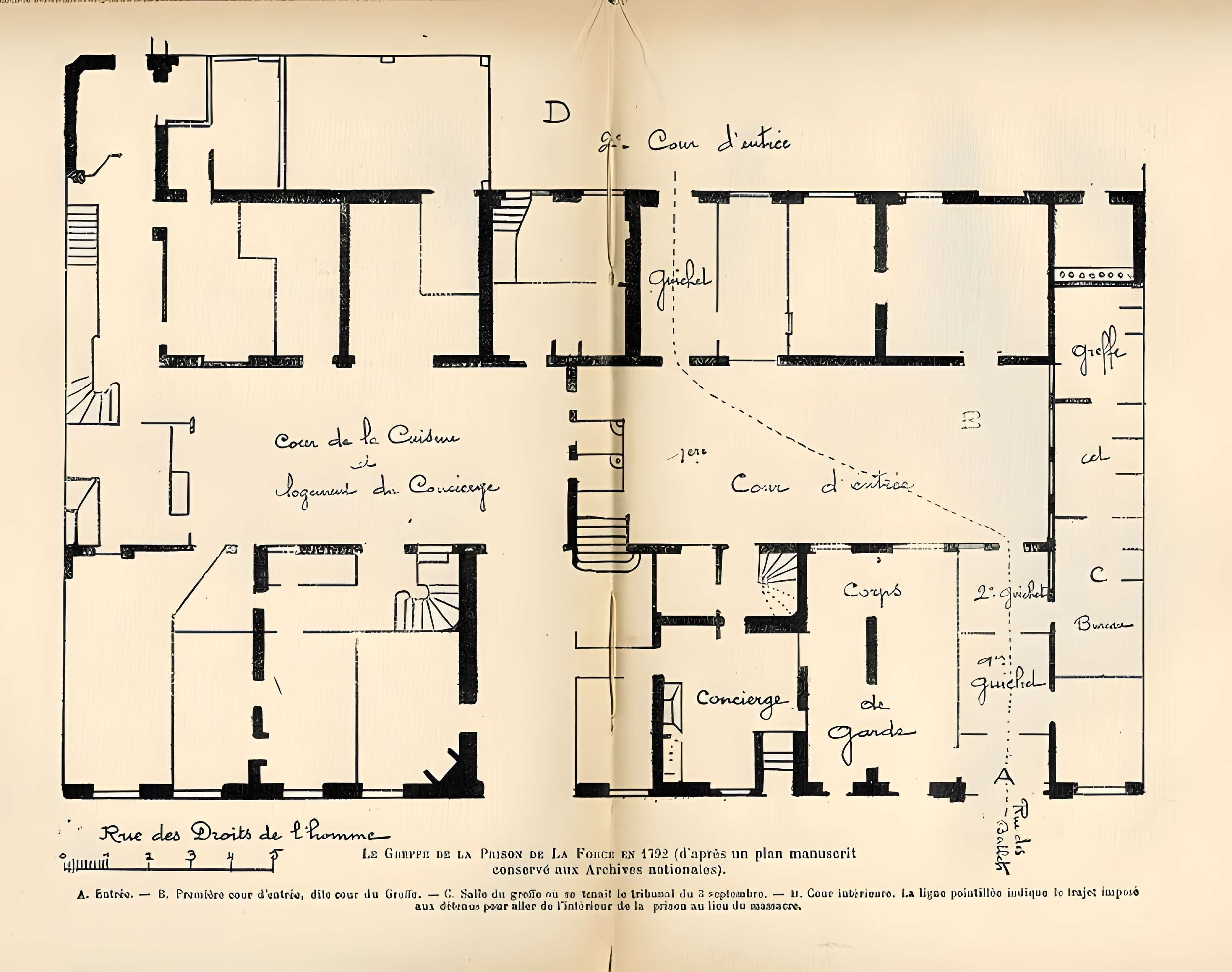 Prison de la Force (restes de la)