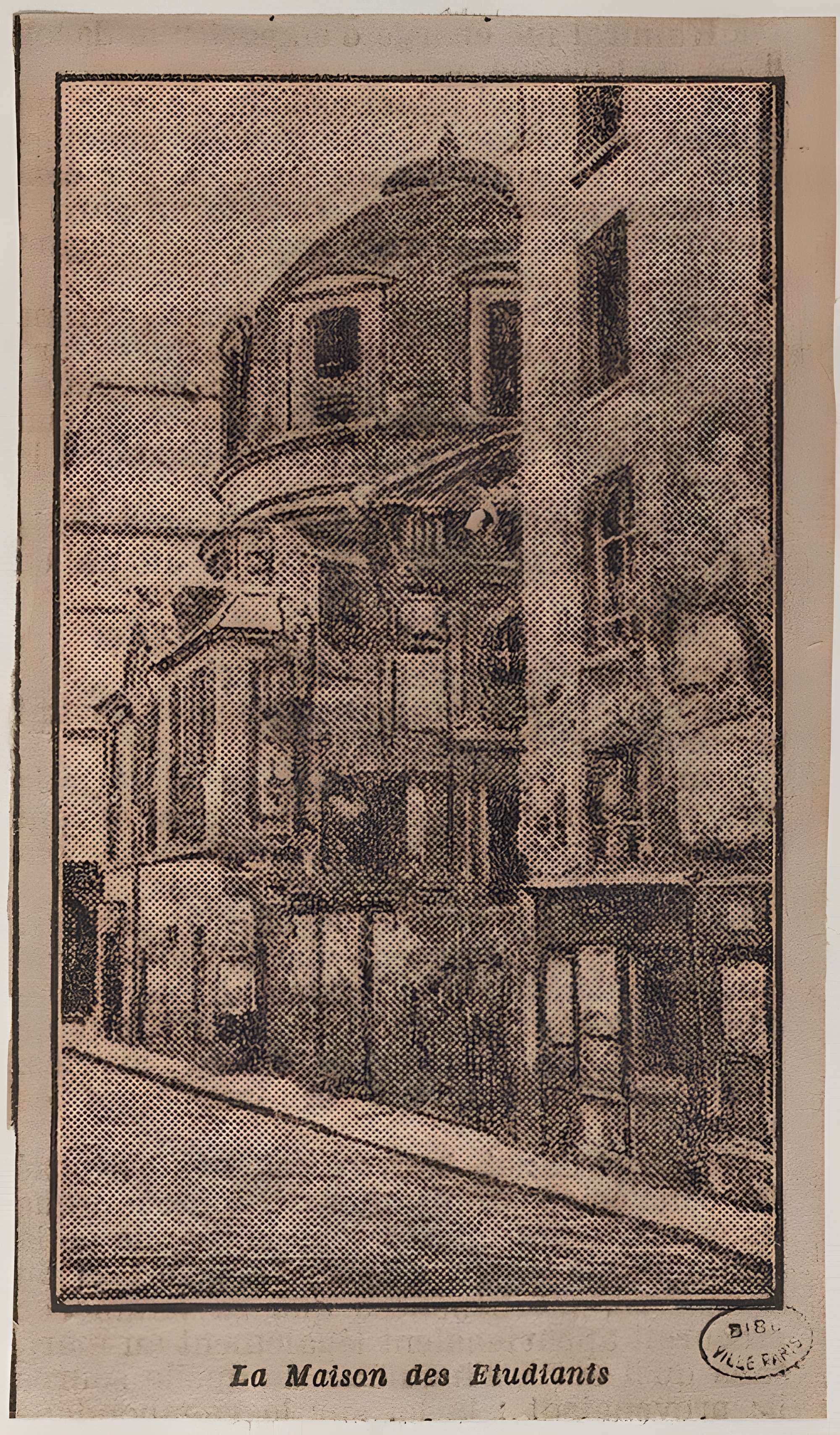 Ancienne faculté de médecine, actuellement Maison des étudiants