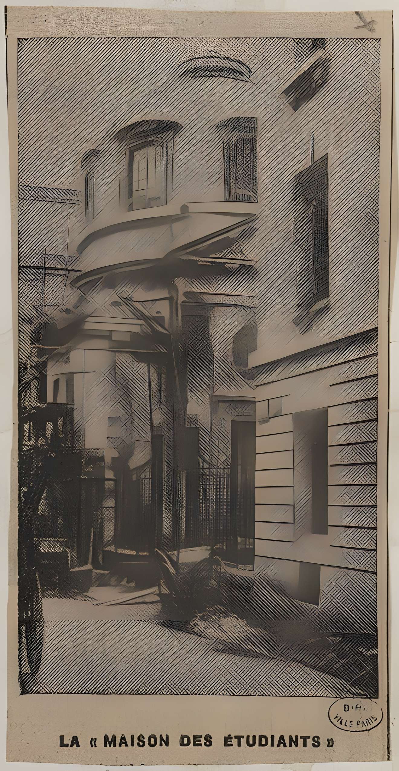 Ancienne faculté de médecine, actuellement Maison des étudiants