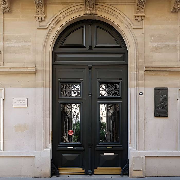 Photo de Hôtel, au fond du jardin