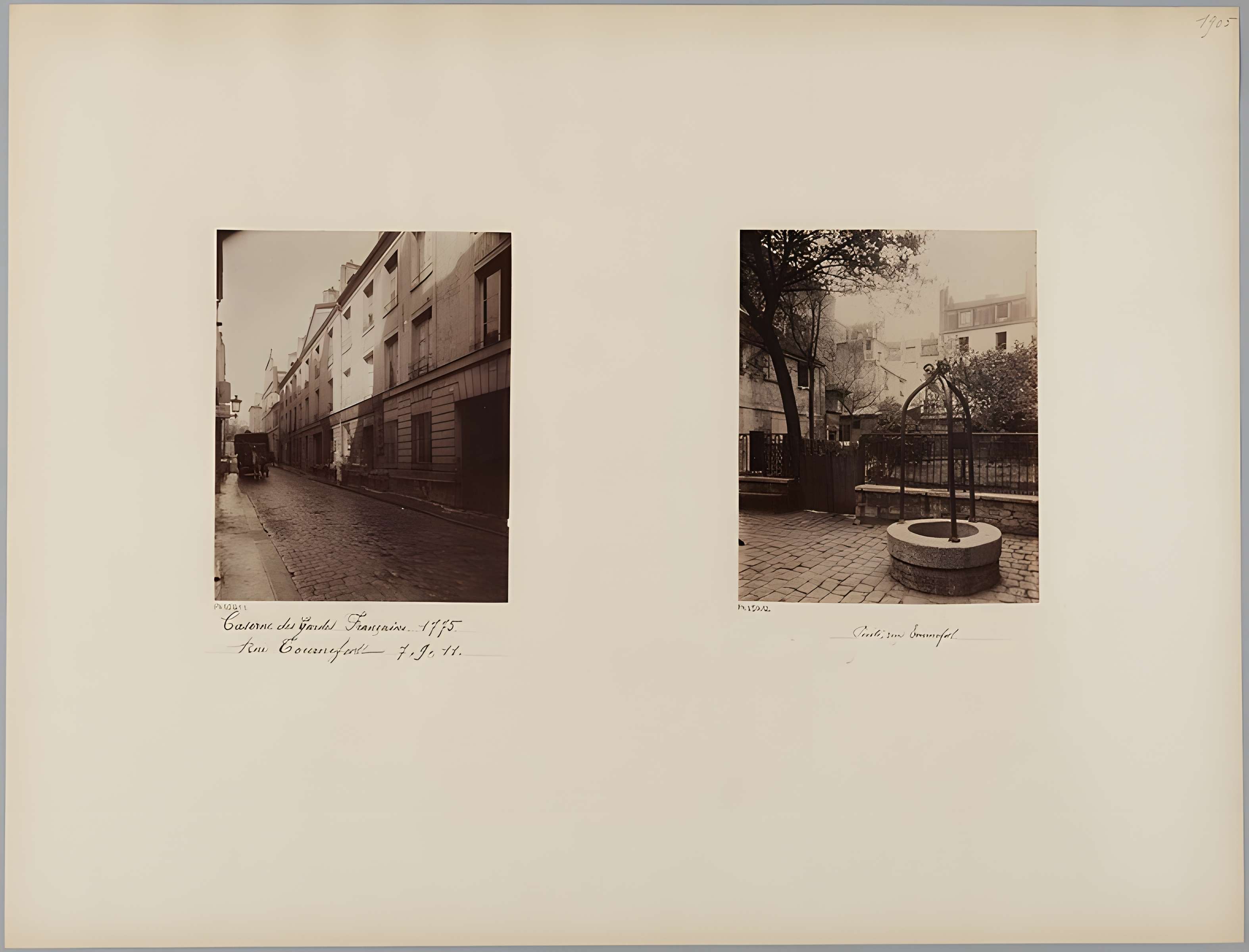 Immeuble, ancienne caserne des Gardes Françaises