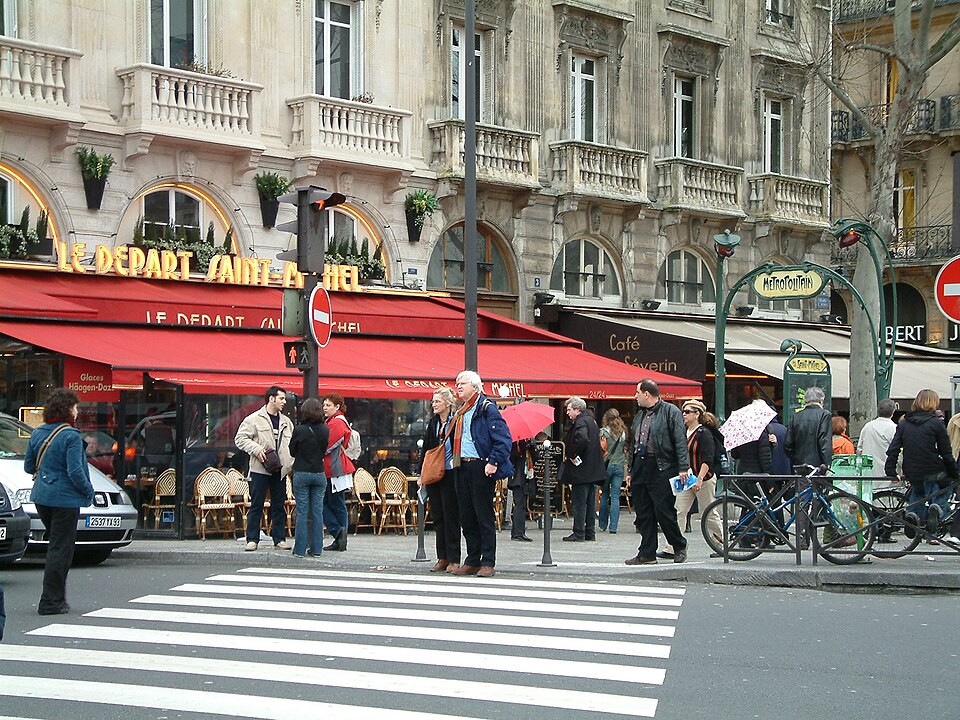 Métropolitain, station Saint-Michel