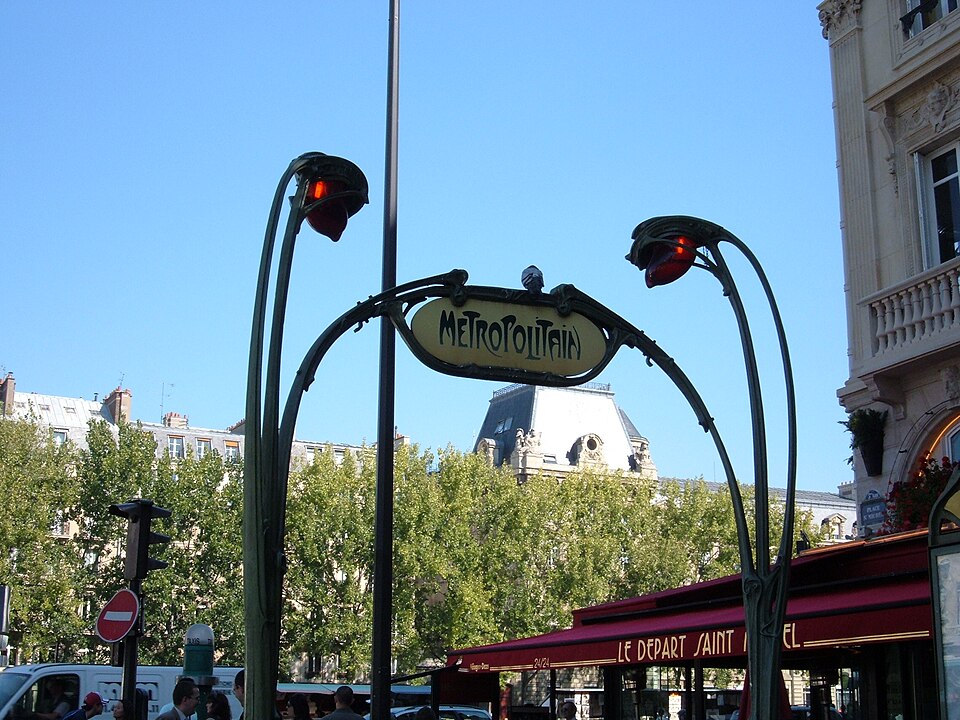 Métropolitain, station Saint-Michel