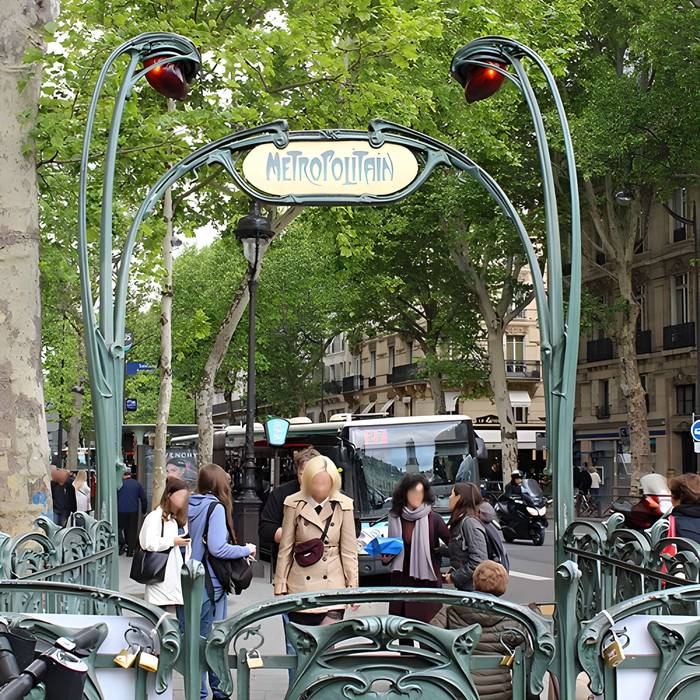 Photo de Métropolitain, station Saint-Michel