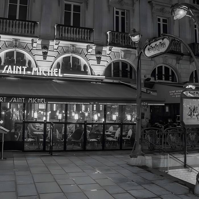 Photo de Métropolitain, station Saint-Michel