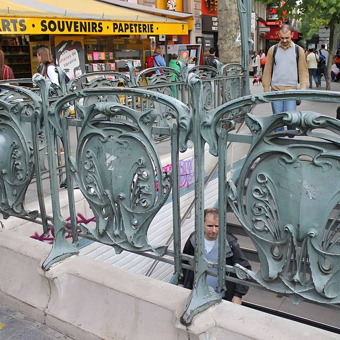 Photo de Métropolitain, station Saint-Michel