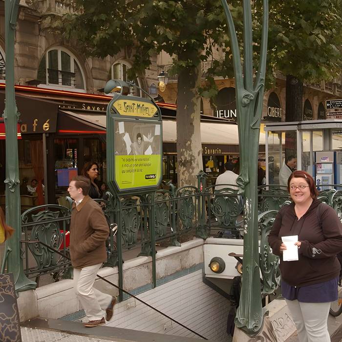 Photo de Métropolitain, station Saint-Michel