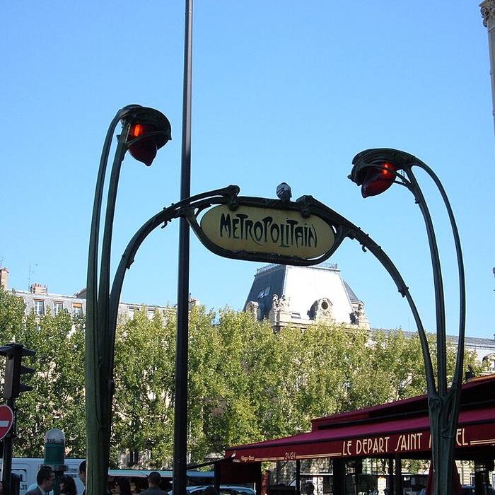 Photo de Métropolitain, station Saint-Michel