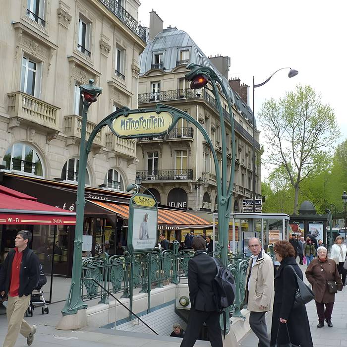 Photo de Métropolitain, station Saint-Michel