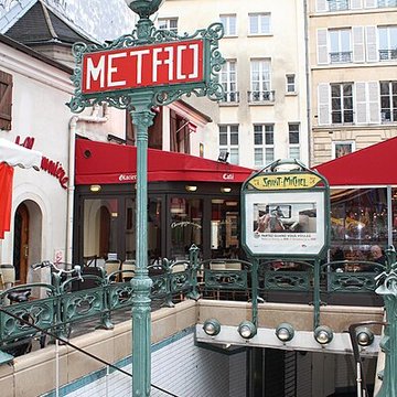 Métropolitain, station Saint-Michel