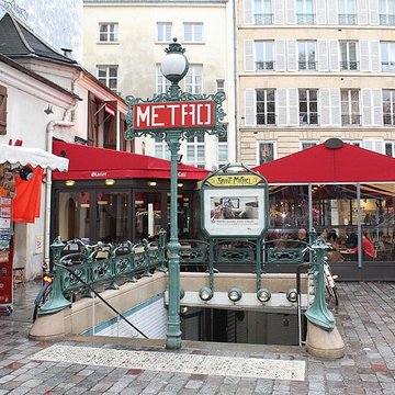 Métropolitain, station Saint-Michel