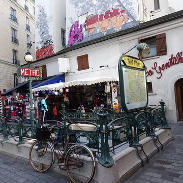 Métropolitain, station Saint-Michel