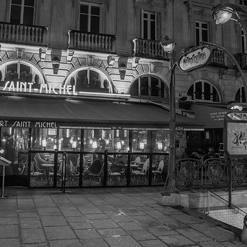 Métropolitain, station Saint-Michel
