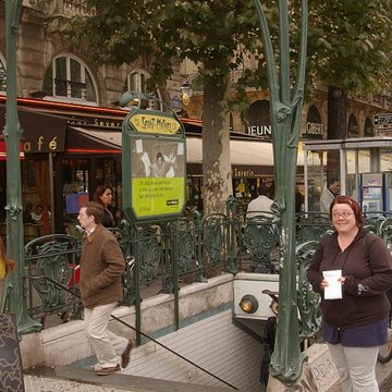 Métropolitain, station Saint-Michel