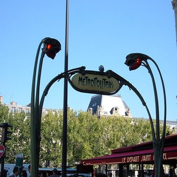 Métropolitain, station Saint-Michel
