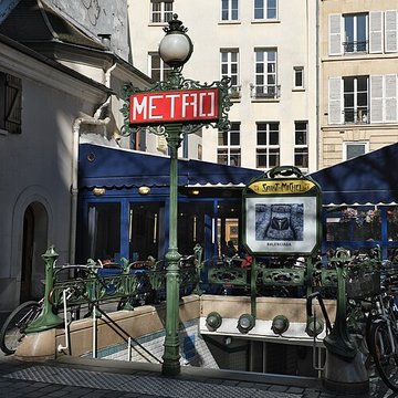 Métropolitain, station Saint-Michel