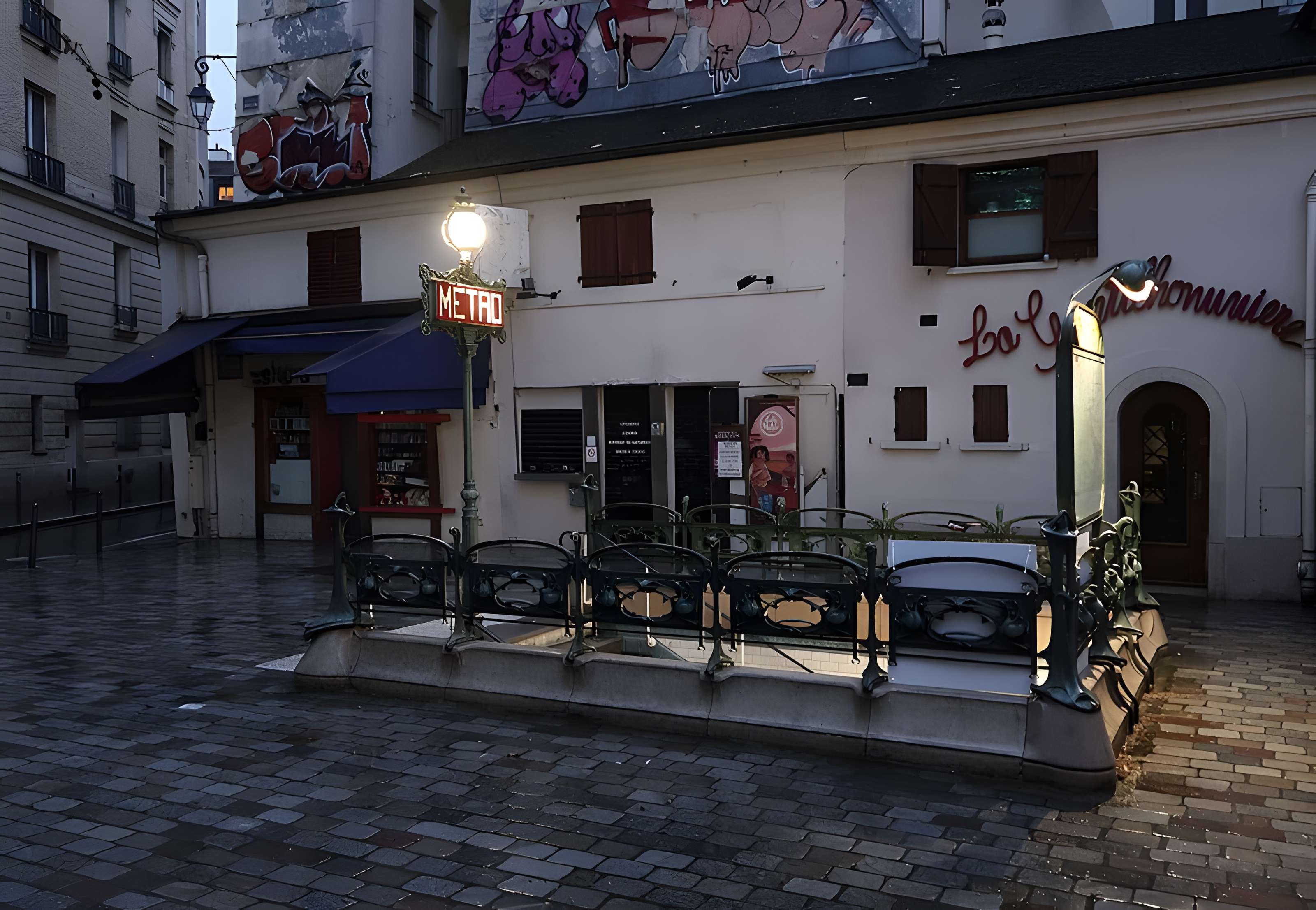 Métropolitain, station Saint-Michel