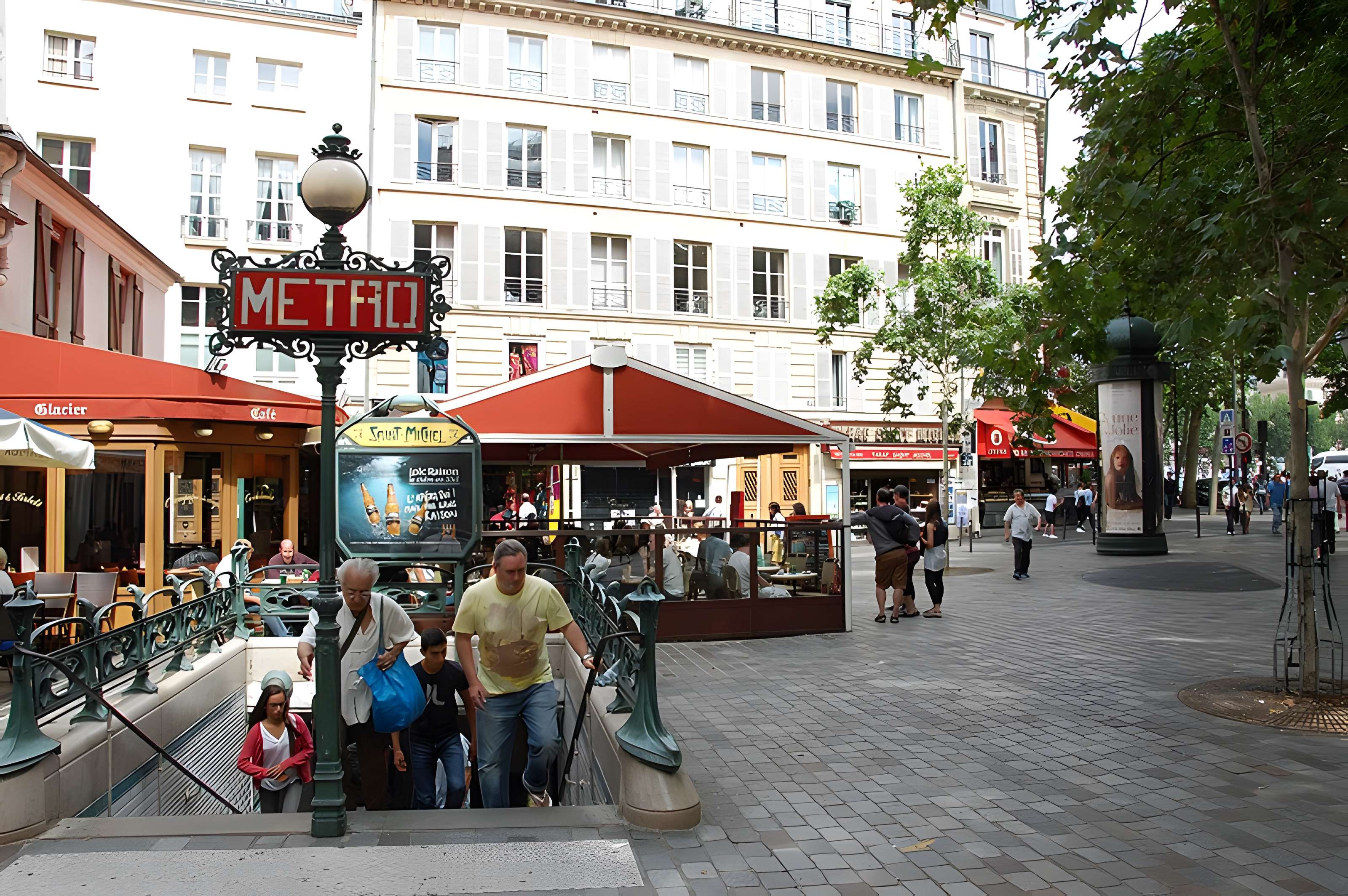 Métropolitain, station Saint-Michel