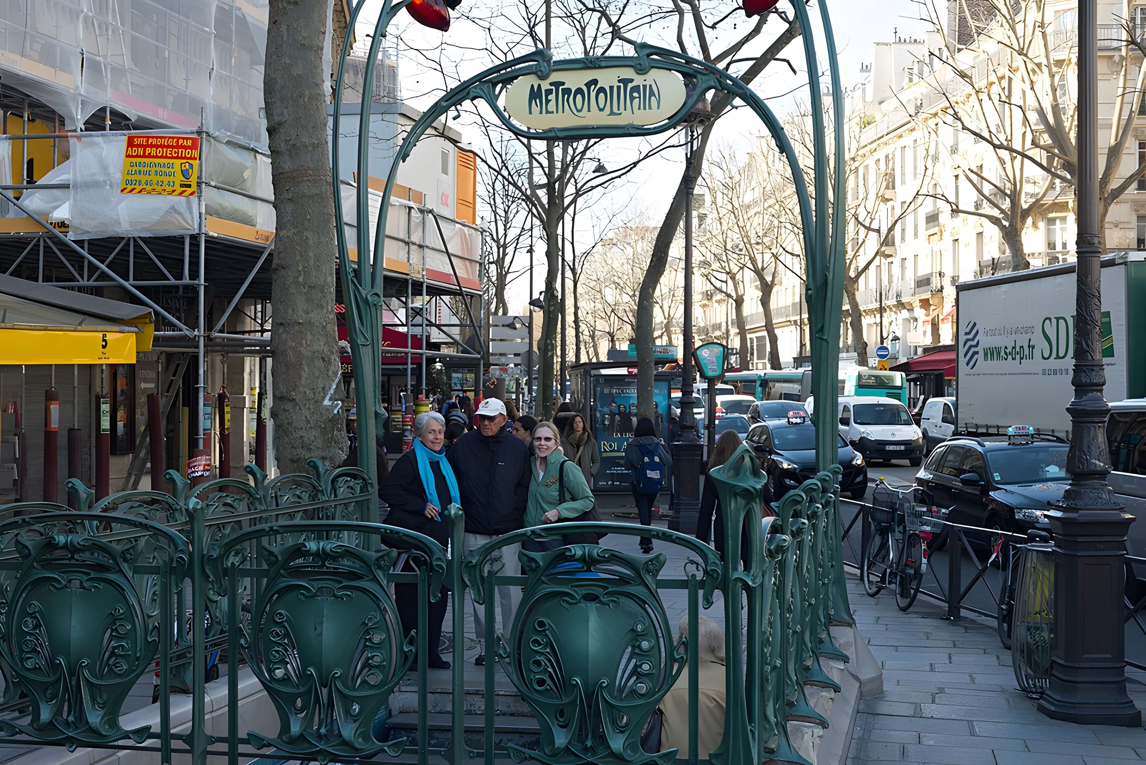 Métropolitain, station Saint-Michel