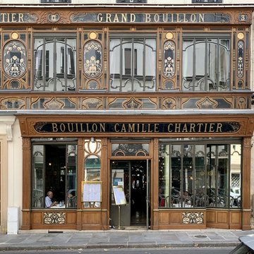 Ancien bouillon Chartier, actuellement restaurant Le Vagenende