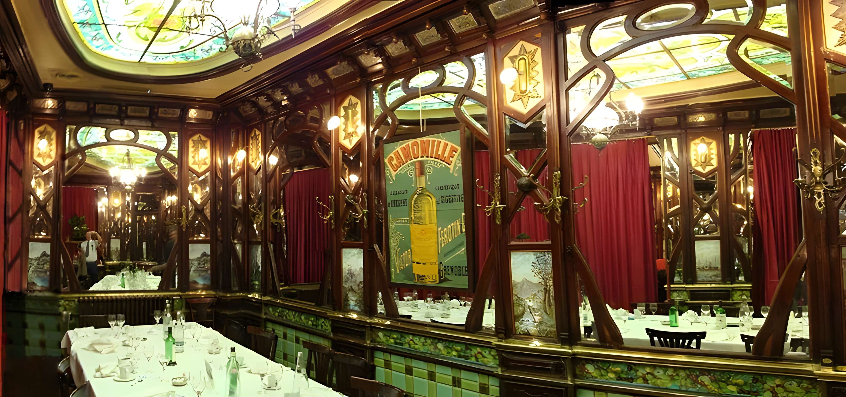 Ancien bouillon Chartier, actuellement restaurant Le Vagenende