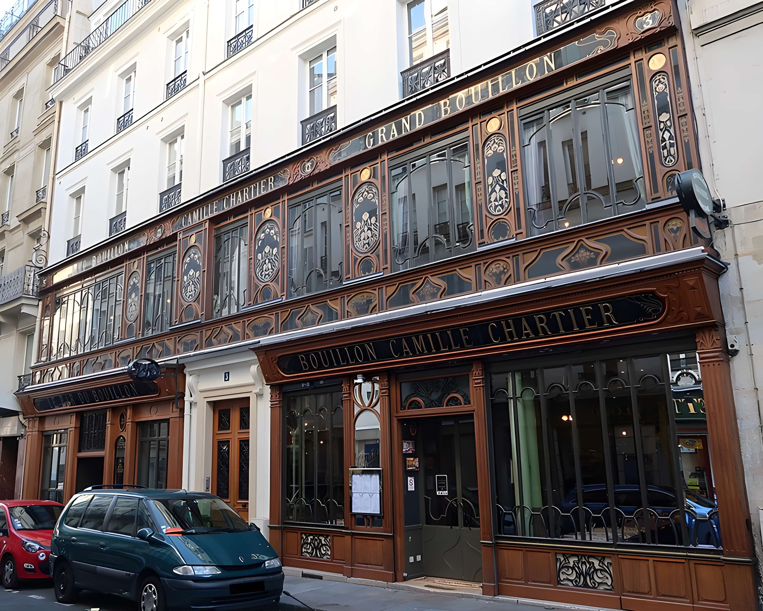Ancien bouillon Chartier, actuellement restaurant Le Vagenende