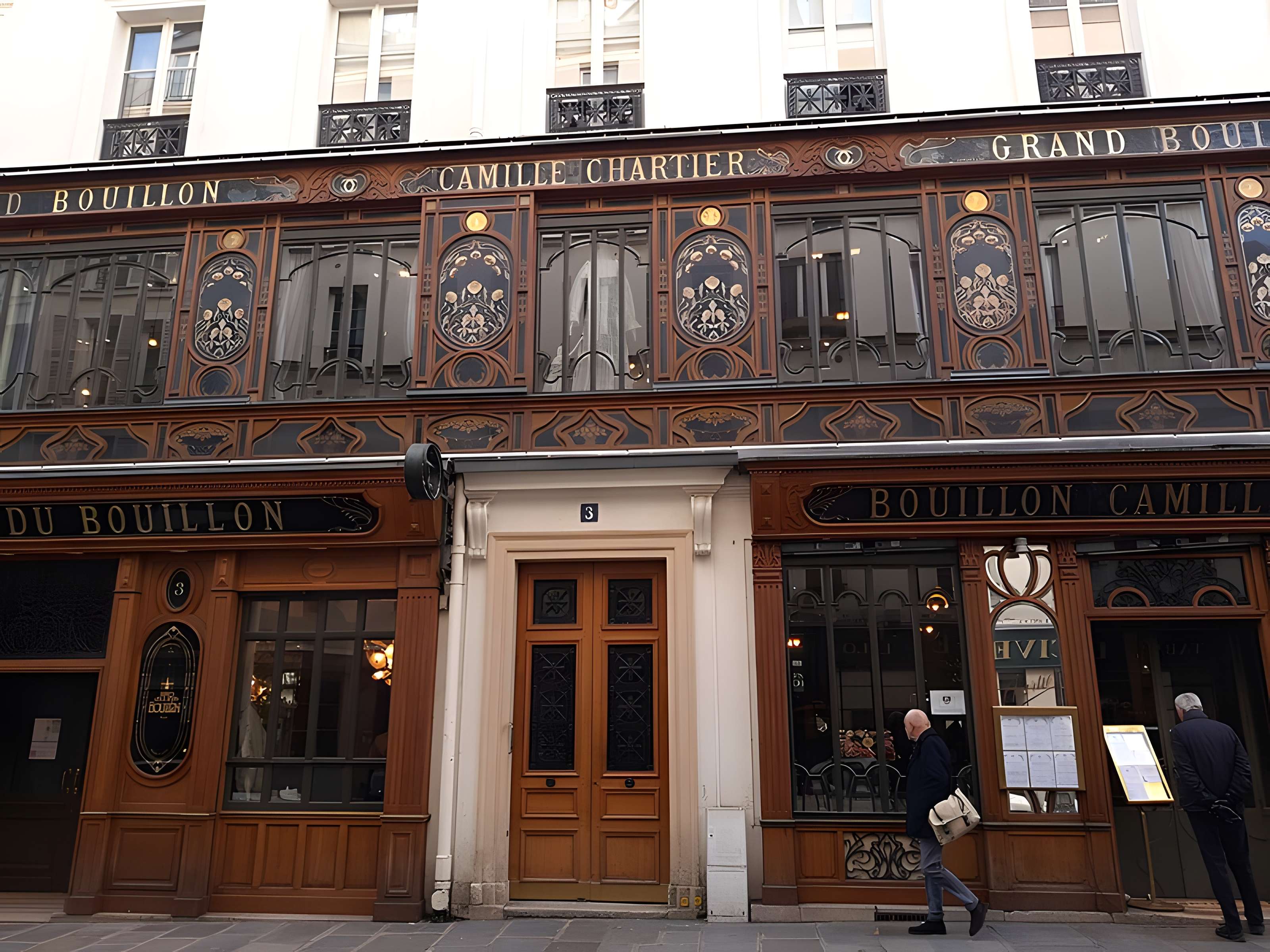 Ancien bouillon Chartier, actuellement restaurant Le Vagenende