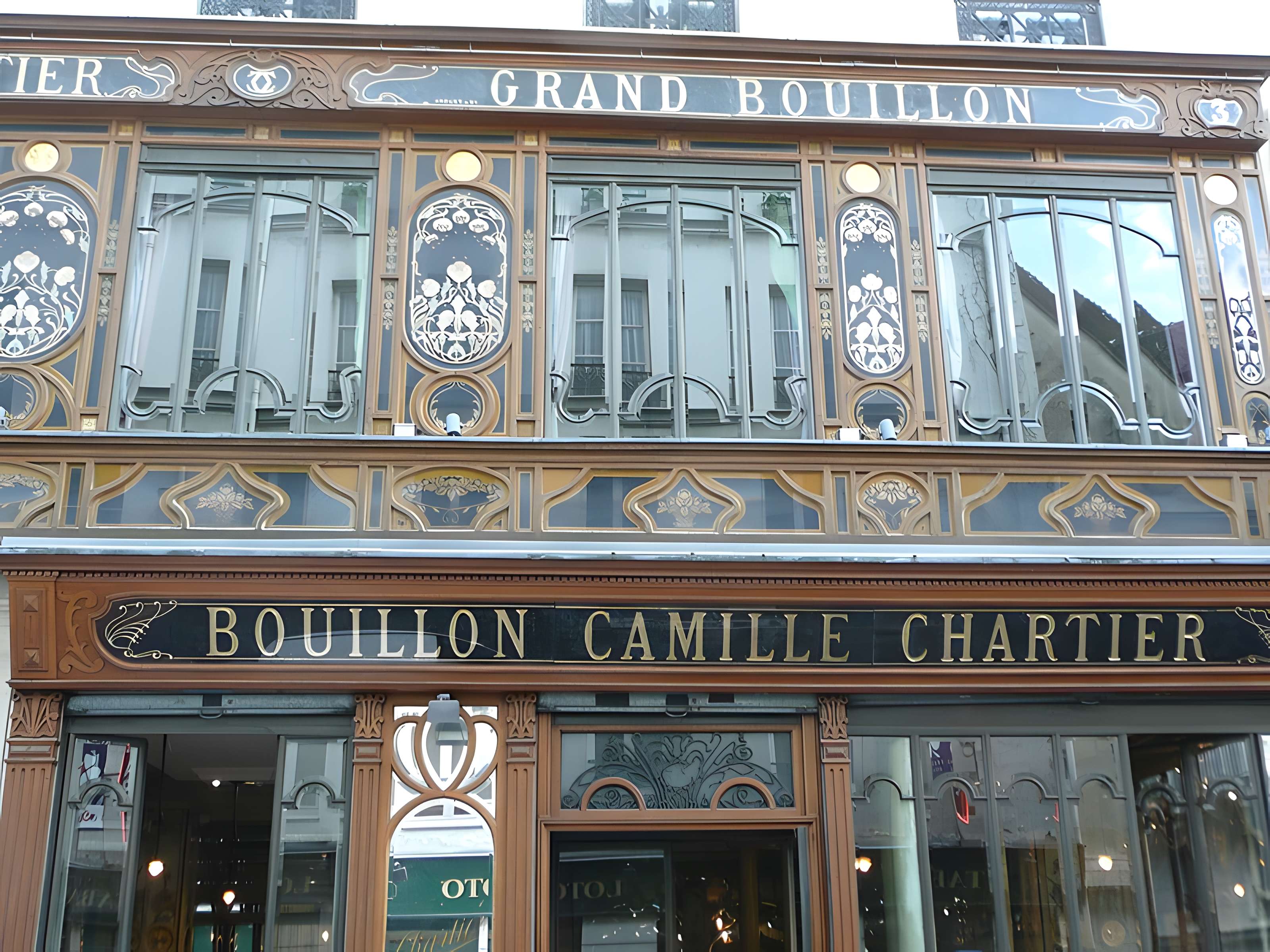 Ancien bouillon Chartier, actuellement restaurant Le Vagenende