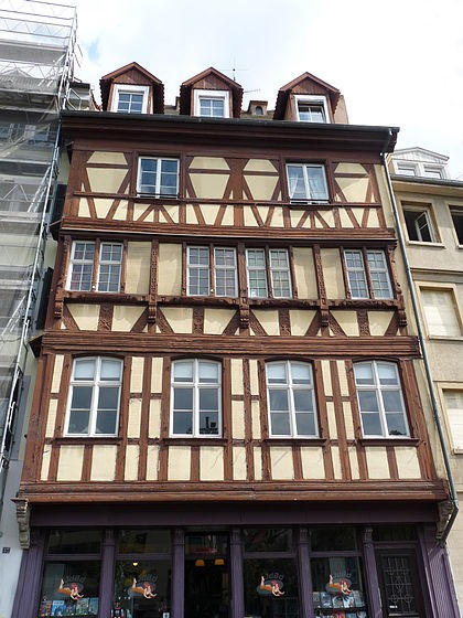 Photo de Maison au 36 Quai des Bateliers à Strasbourg