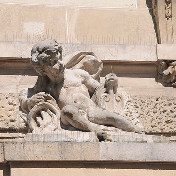 Ancien Garde-Meuble, actuellement ministère de la Marine ou Hôtel de la Marine