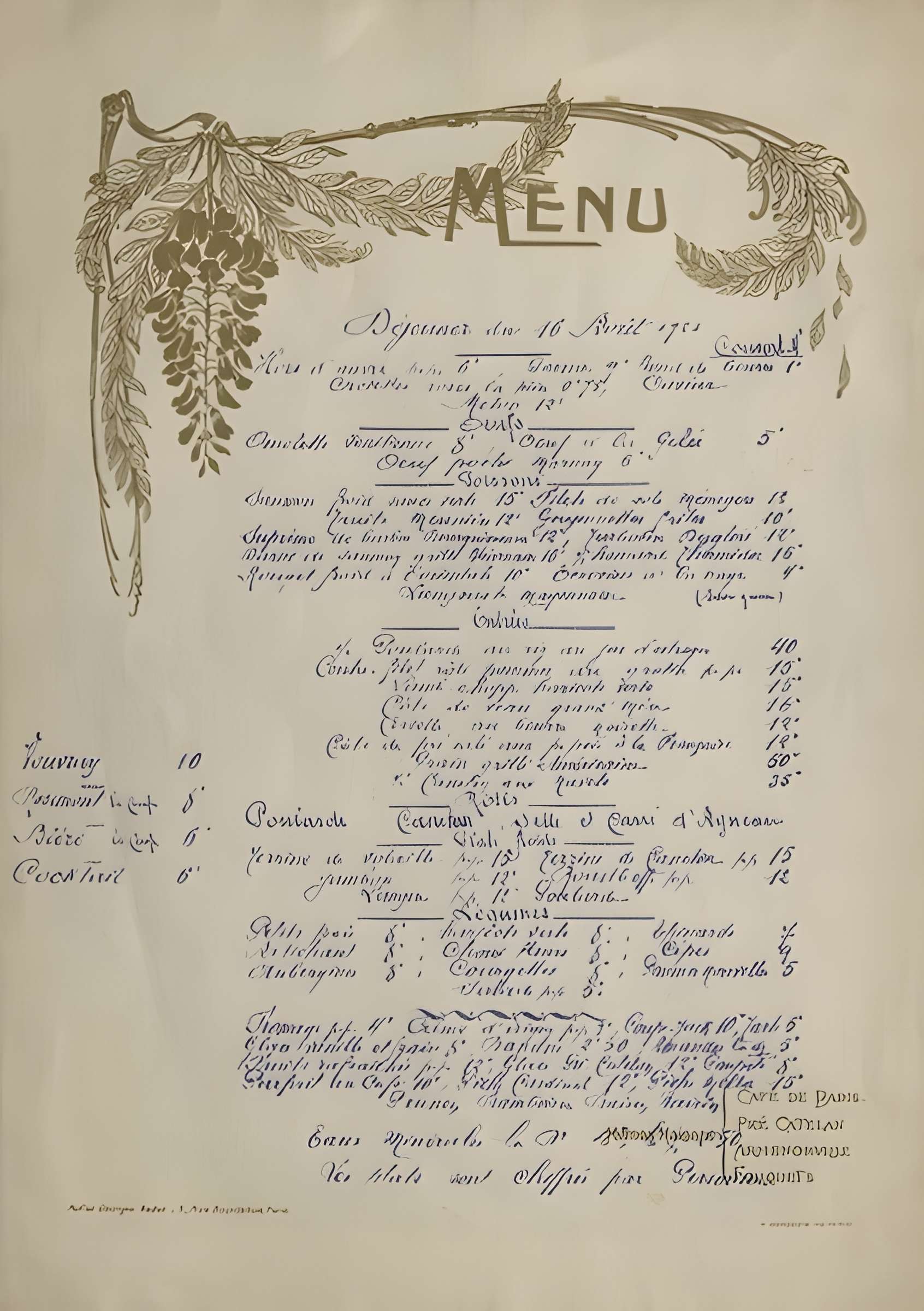 Brasserie restaurant Le Fouquet's