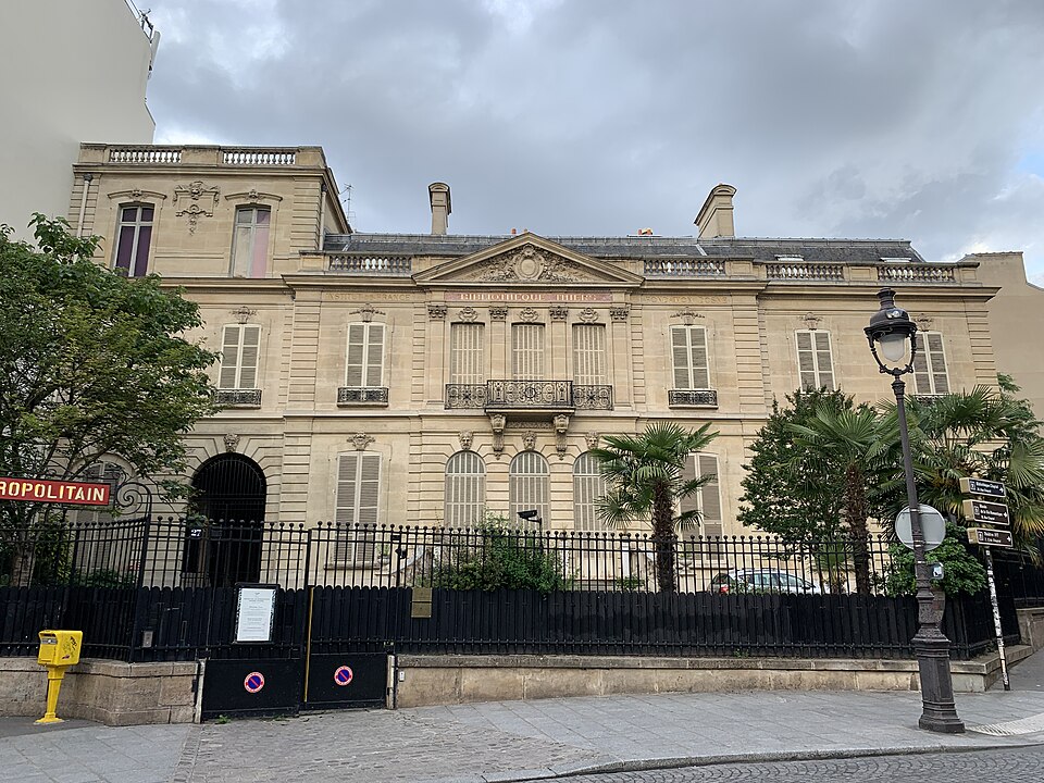Ancien Hôtel Dosne-Thiers, actuellement bibliothèque Thiers